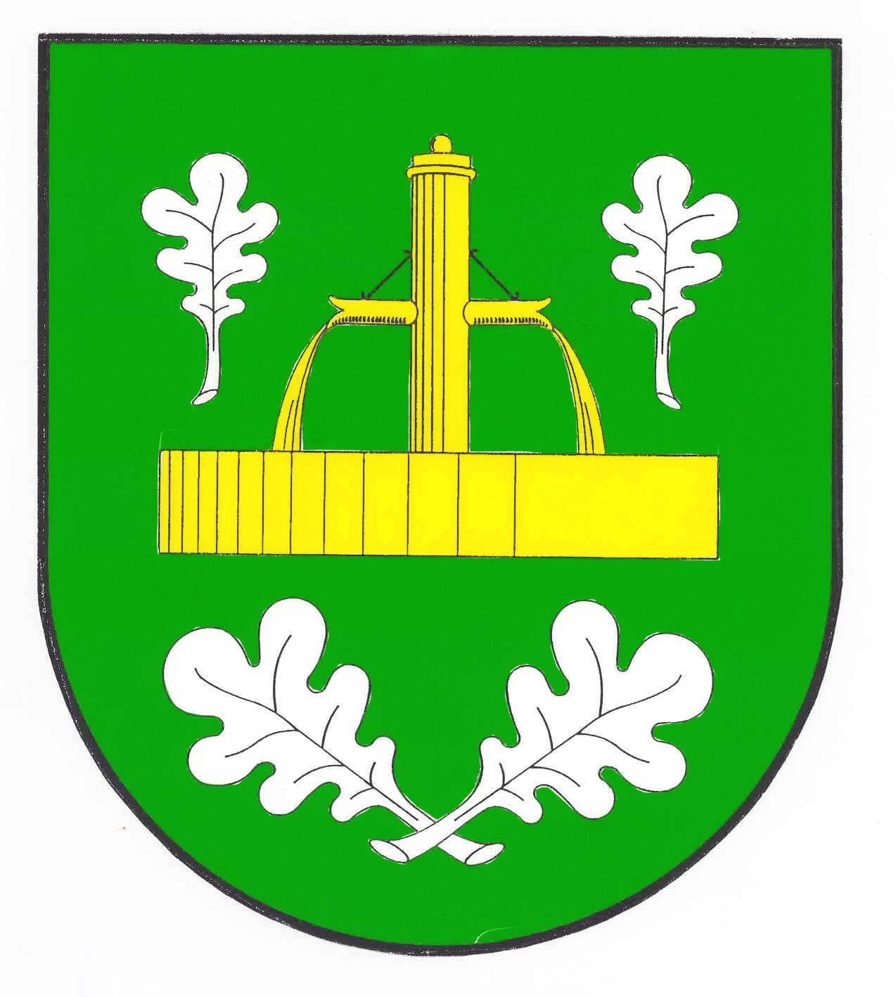 Wappen Gemeinde Quickborn (Dith), Kreis Dithmarschen